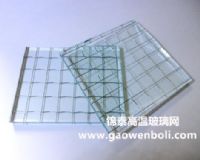 夾絲防爆玻璃，夾鋼化透明玻璃
