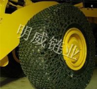 現(xiàn)貨供應(yīng)明威50裝載機(jī)輪胎保護(hù)鏈天津明威鏈業(yè)