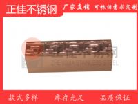 不銹鋼花紋管40x30鍍玫瑰金回形 回形不銹鋼花紋管
